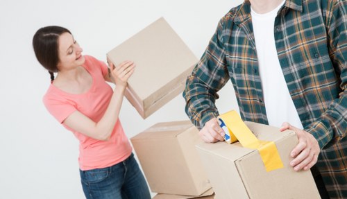 Movers planning a residential move in Ilford