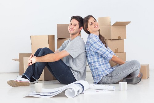 Commercial delivery and moving support with a van in Ilford