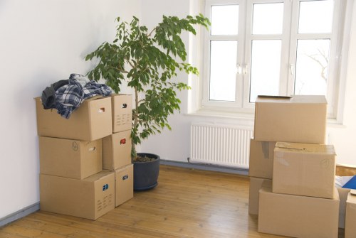 Local removals team planning a move in Ilford streets