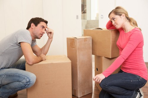 Local moving van serving homes and businesses in Ilford