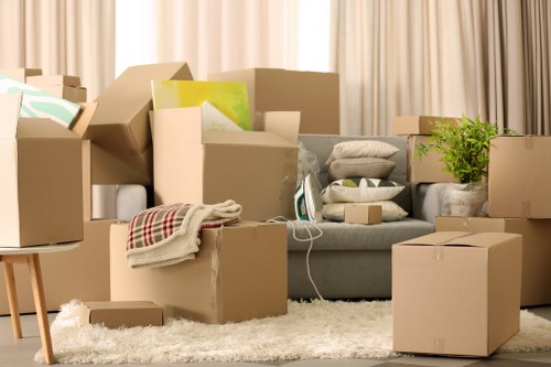 Professional commercial move setup for offices and shops in Ilford
