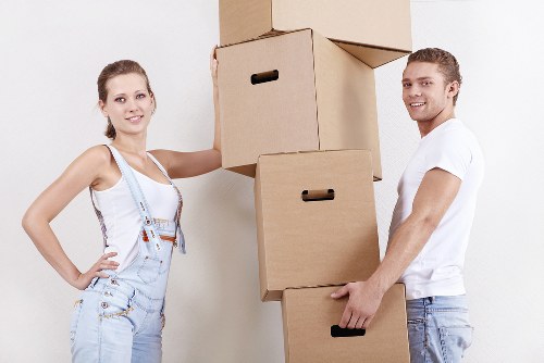 Example of a small flat move using load-based pricing in Ilford