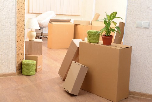 Recycling and reuse items prepared for charity donation