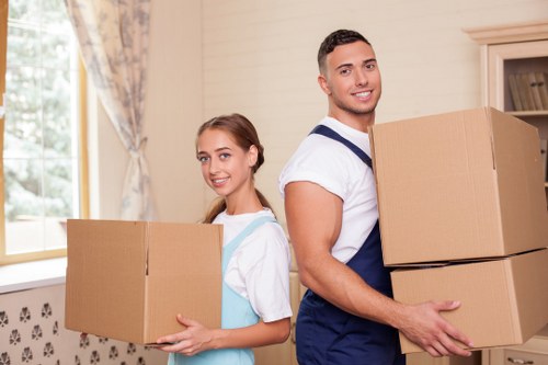Furniture delivery and moving support across Ilford streets