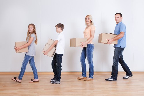 House removal service support for flats and family homes in Ilford